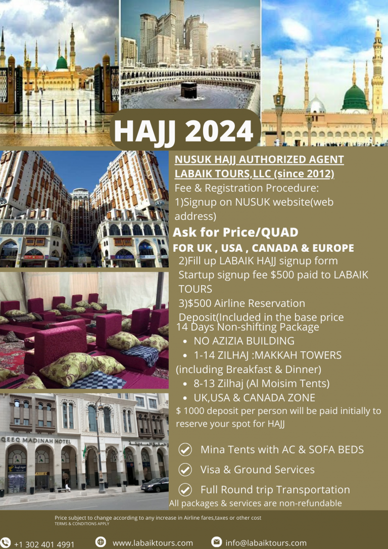 How to book Hajj 2024 Learn about Nusuk Hajj 2024 Muslim Pilgrimage
